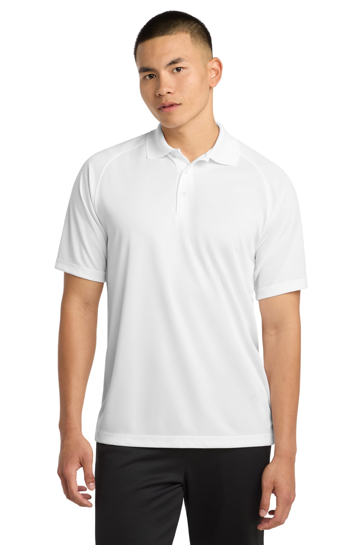 Sport-Tek ®  Dry Zone ®  Raglan Polo. T475
