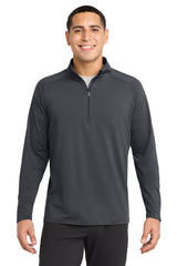 Sport-Tek ®  Tall Sport-Wick ®  Stretch 1/4-Zip Pullover. TST850