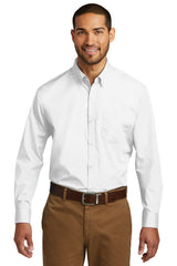 Port Authority ®  Tall Long Sleeve Carefree Poplin Shirt. TW100