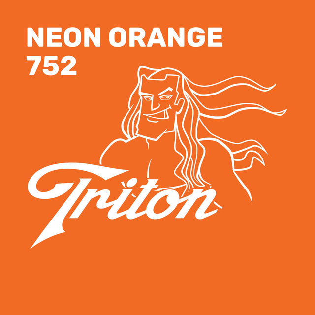 Neon Orange TRITON 15" X 5Y Roll