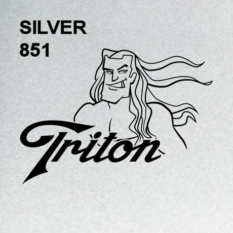 Silver TRITON 15" X 5Y Roll