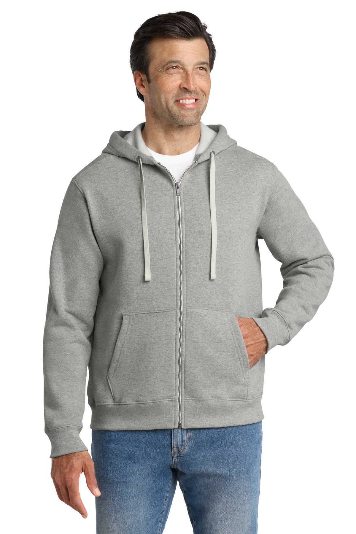 Volunteer Knitwear ™  Chore Fleece Full-Zip Hoodie VL130ZH