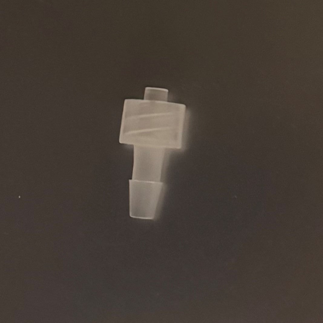 WIMS Waste Male Tube Luer/M2 White Damper Luer