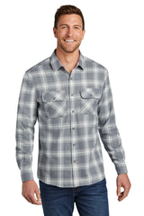 Port Authority ®  Plaid Flannel Shirt. W668