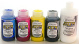 DTG V02 Inks: One 16oz W, One 8oz each CMYK