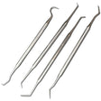 6 3/4" Weeding Picks S/S 4-piece