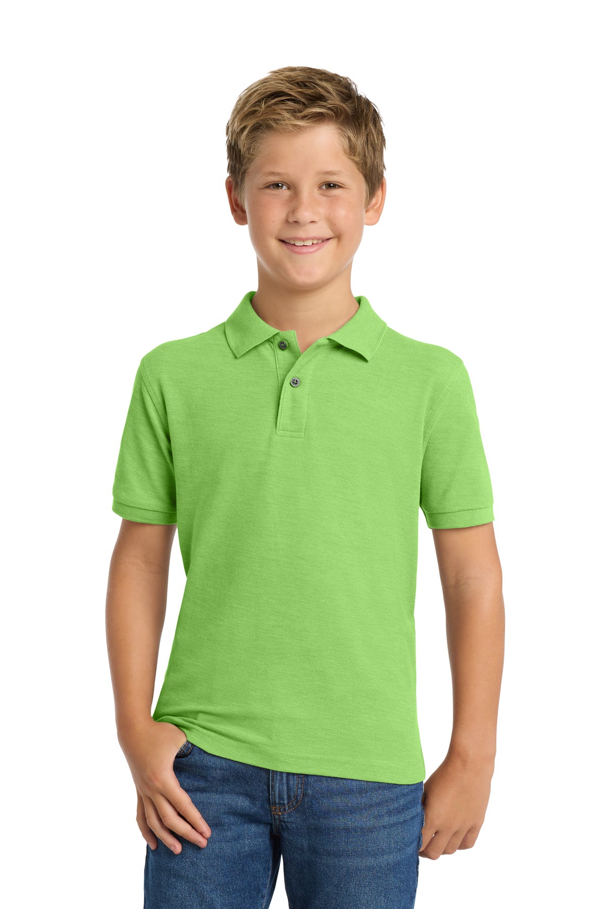 Port Authority ®  Youth Silk Touch™ Polo.  Y500