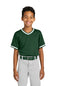 Sport-Tek ®  Youth Tough Mesh V-Neck Baseball Jersey YST221
