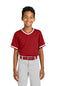 Sport-Tek ®  Youth Tough Mesh V-Neck Baseball Jersey YST221