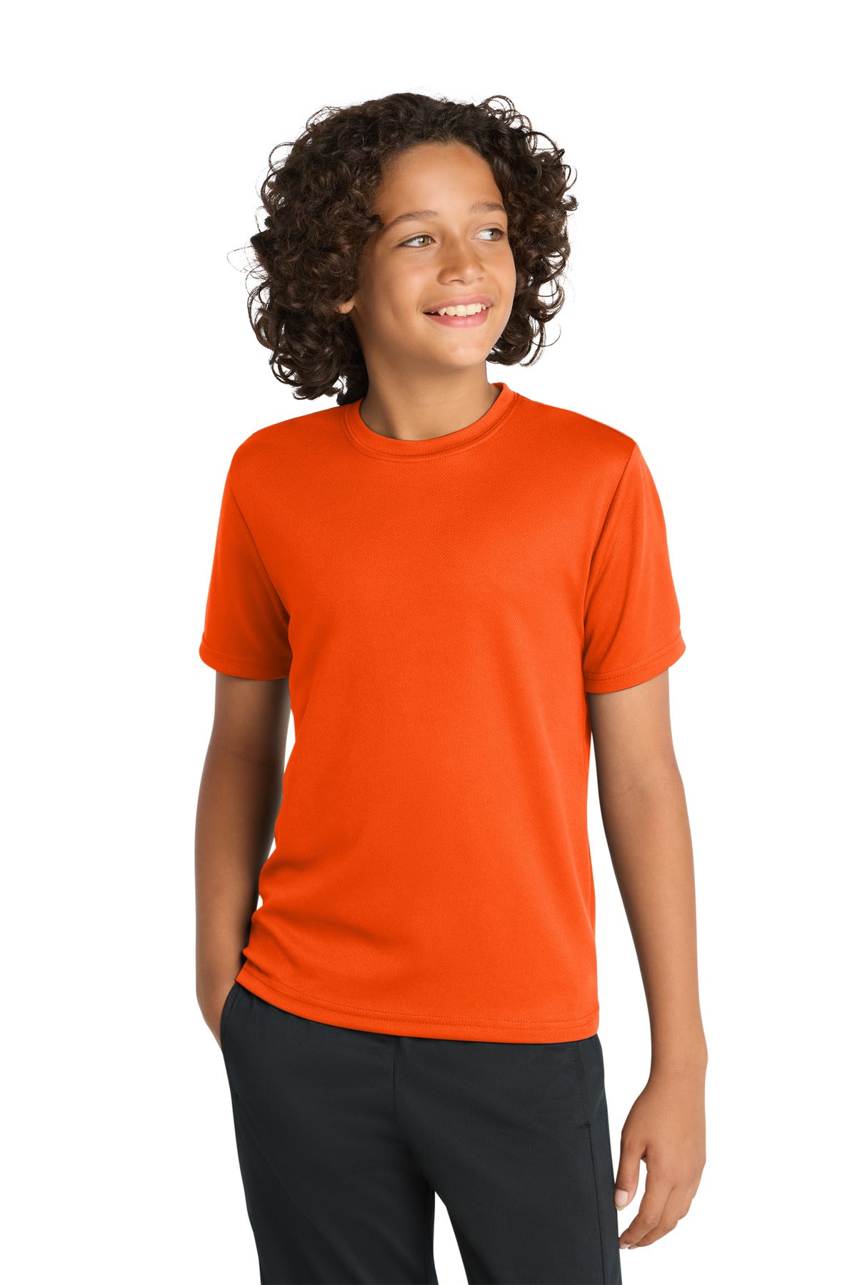 Sport-Tek ®  Youth PosiCharge ®  RacerMesh® Tee. YST340