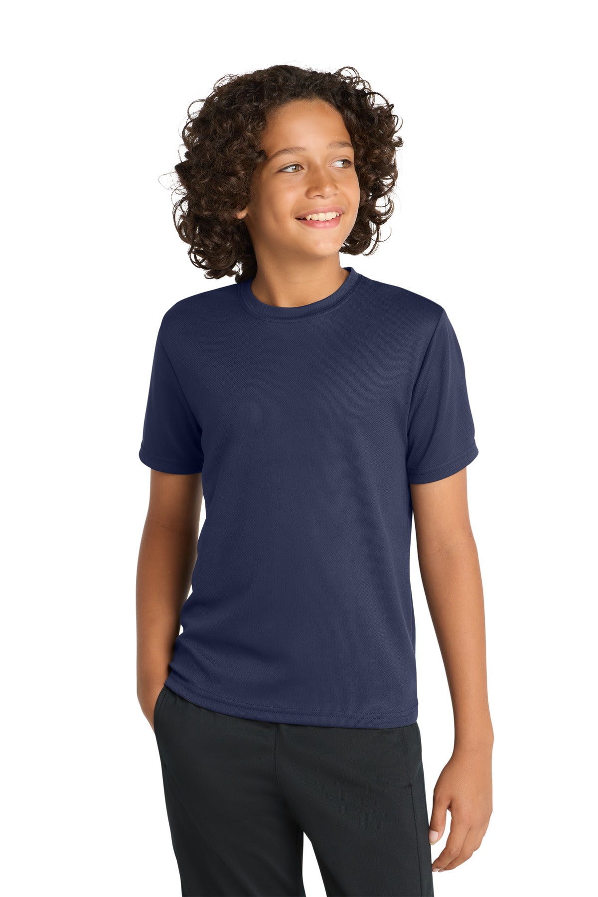 Sport-Tek ®  Youth PosiCharge ®  RacerMesh® Tee. YST340