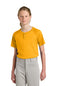 Sport-Tek ®  Youth PosiCharge ®  Competitor ™  2-Button Henley YST359