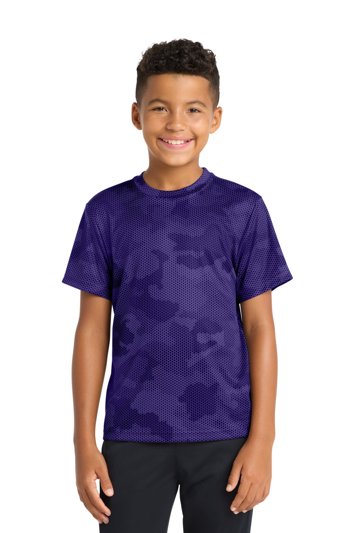 Sport-Tek ®  Youth CamoHex Tee. YST370