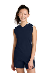 Sport-Tek ®  Youth Club Sleeveless V-Neck YST441