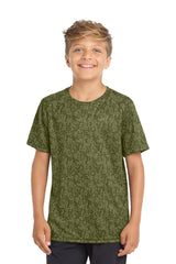Sport-Tek  ®  Youth Digi Camo Tee. YST460