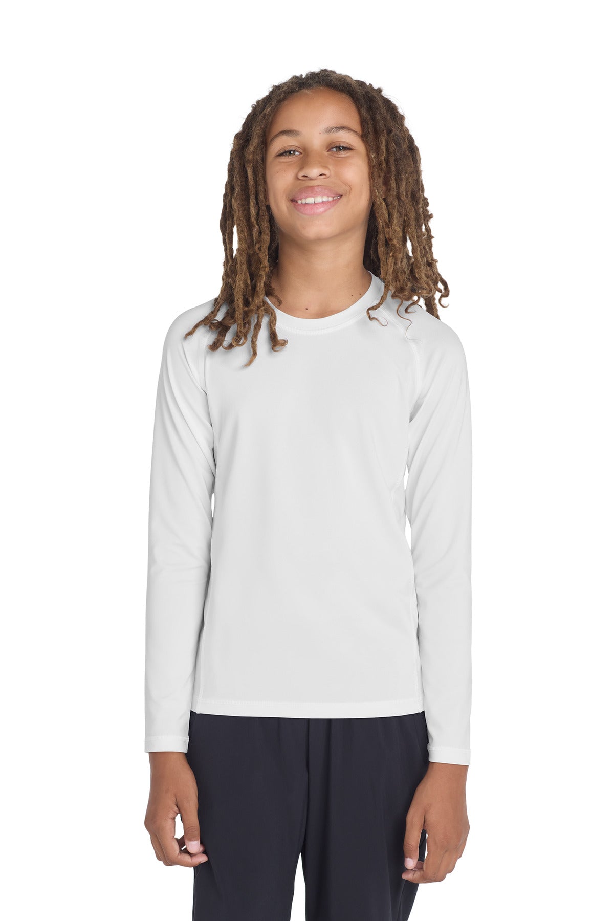 Sport-Tek  ®  Youth Long Sleeve Rashguard Tee. YST470LS