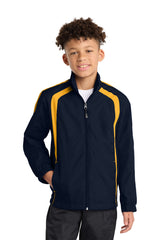 Sport-Tek ®  Youth Colorblock Raglan Jacket. YST60