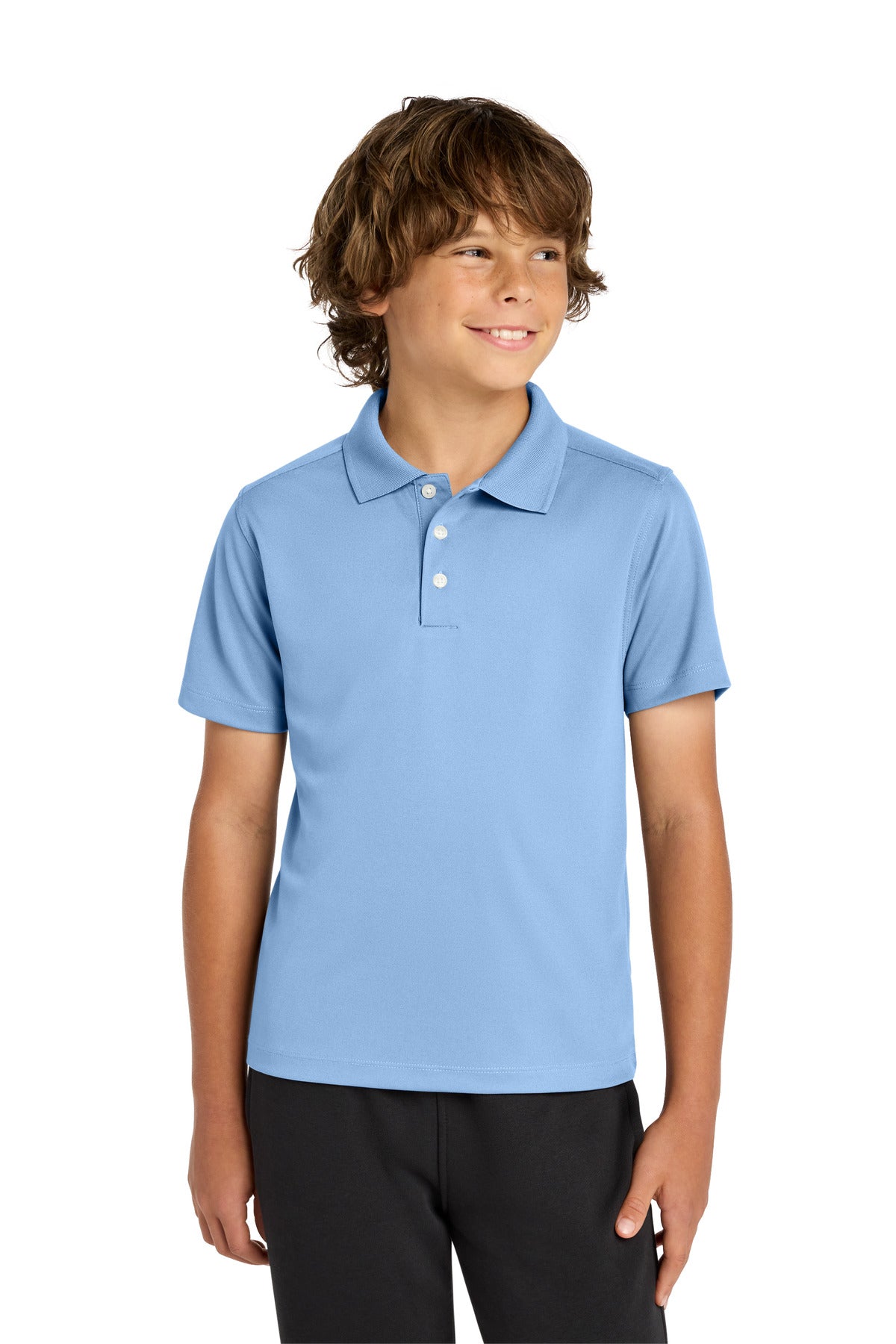 Sport-Tek ®  Youth UV Micropique Polo YST740