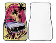 Sublimation Auto Floor Mat 17"x27" Front, Tufted Loop, Bound Edges, 2 Piece Set
