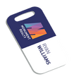 Bag Tag - Rectangle 2 Sided Aluminum - 1.75" x 3.5"