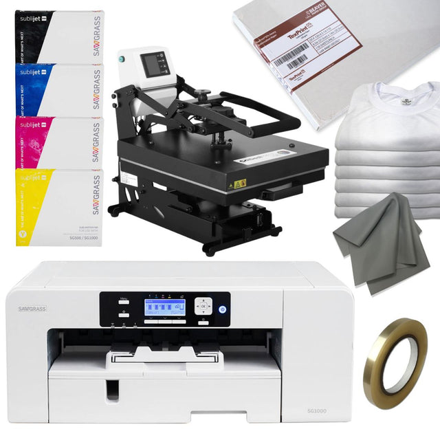 Sublimation SG1000 Basic Kit with Heat Press