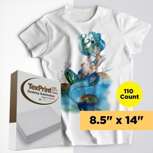Beaver TexPrint-R Sublimation Heat Transfer Paper 8.5x14 | Colman and ...