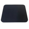 9.25" X 7.75" Black Mouse Pad - 1/4" Thick