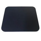 9.25" X 7.75" Black Mouse Pad - 1/4" Thick
