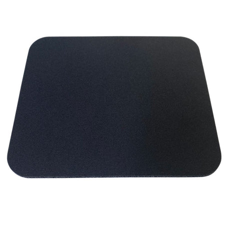 9.25" X 7.75" Black Mouse Pad - 1/4" Thick