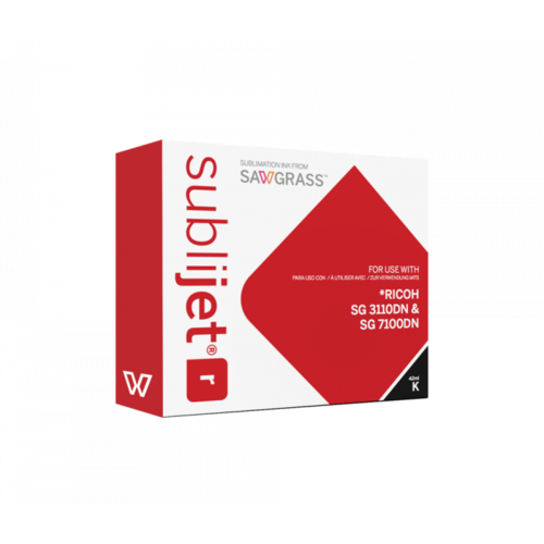 Black SubliJet-R Ink Cartridge for Ricoh SG 3110DN/SG7100DN
