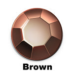 BROWN RSTUD 2MM 50gr