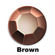 BROWN RSTUD 3MM 50gr