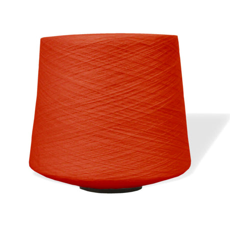 Chenille Yarn Burnt Orange - 2.5lb Cone