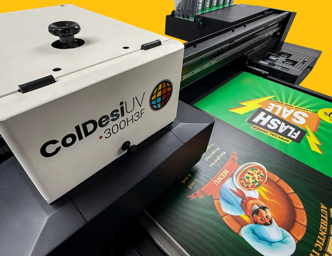 See the UV print quality for yourself