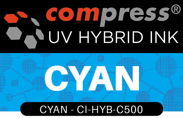 Compress UV HYBRID Cyan 500ml
