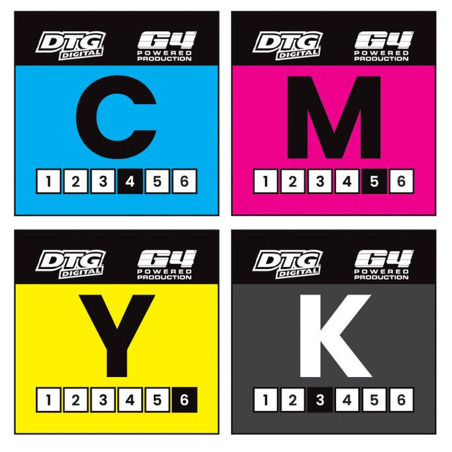 CMYK - 1 cartridge each