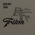 Gray TRITON 15" X 5Y Roll
