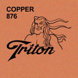 Copper TRITON  15" X 5Y Roll