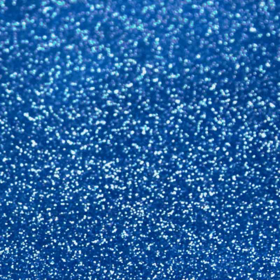 Heat Transfer Vinyl-Blue Glitter HTV 20"x60"