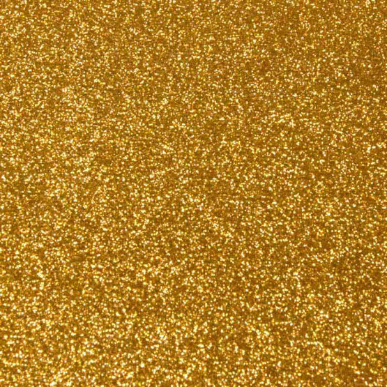 Heat Transfer Vinyl -Gold Glitter HTV 20"x60"