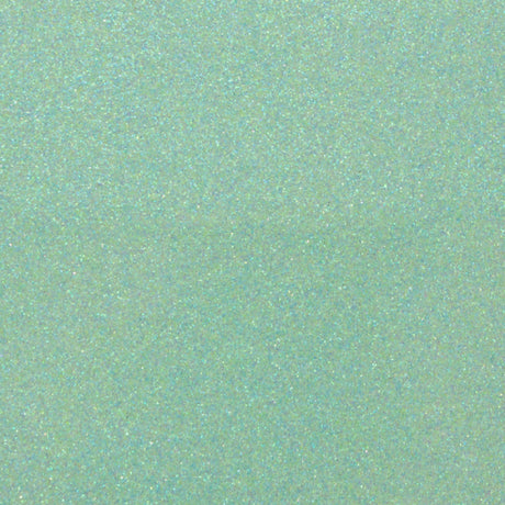 Heat Transfer Vinyl - Rainbow Blue Glitter HTV 20"x60"