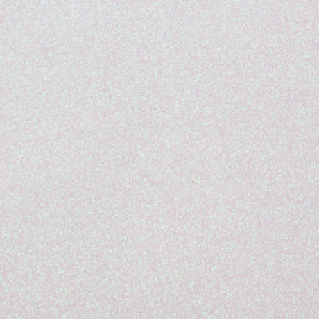 Heat Transfer Vinyl - Rainbow White Glitter HTV 20"x60"