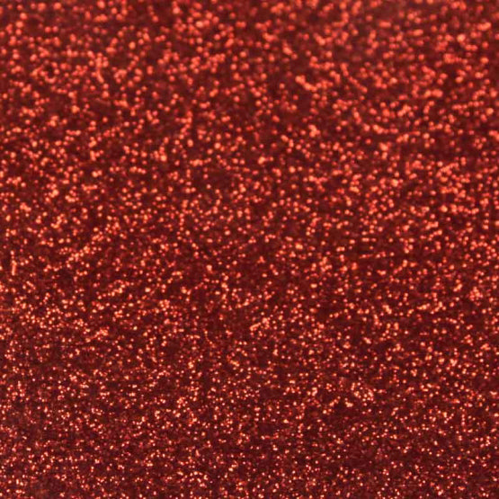 Heat Transfer Vinyl-Red Glitter HTV 20"x60"