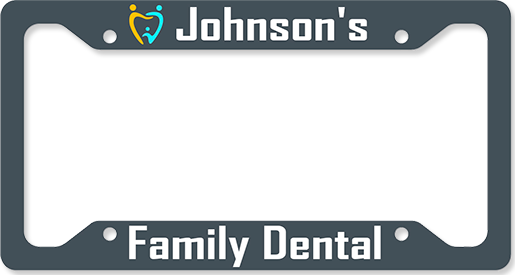 License Plate Frame - Original 4 Notch 6.5" x 12.25"