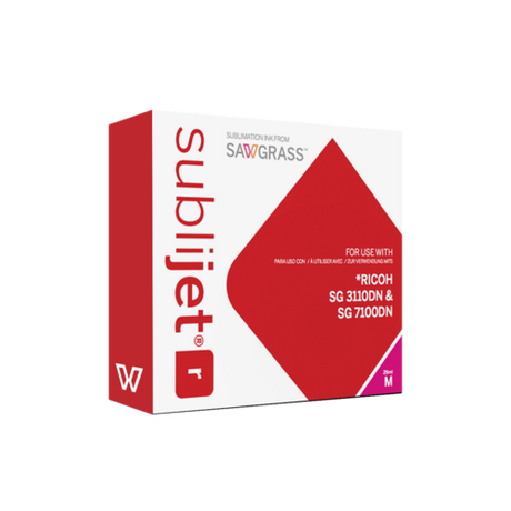 Magenta SubliJet-R Ink Cartridge for Ricoh SG 3110DN/SG7100DN