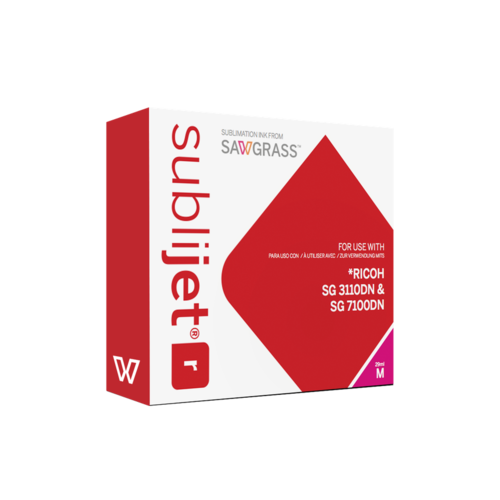 Magenta SubliJet-R Ink Cartridge for Ricoh SG 3110DN/SG7100DN