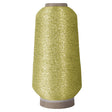 Metallic Embroidery Thread Light Gold - 4000m Cone