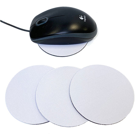 3.5" x .125 Mini Sublimation Mouse Pad - 1/8" Thick