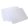 9.25" x 7.75" White/Black Sublimation Mouse Pad - 1/8" Thick