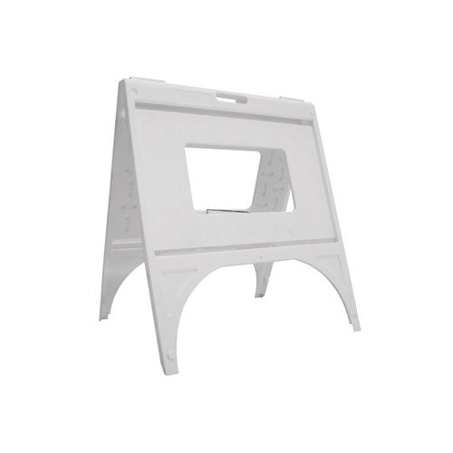 Plasticade Quiksign A-Frame Sidewalk Sign - White